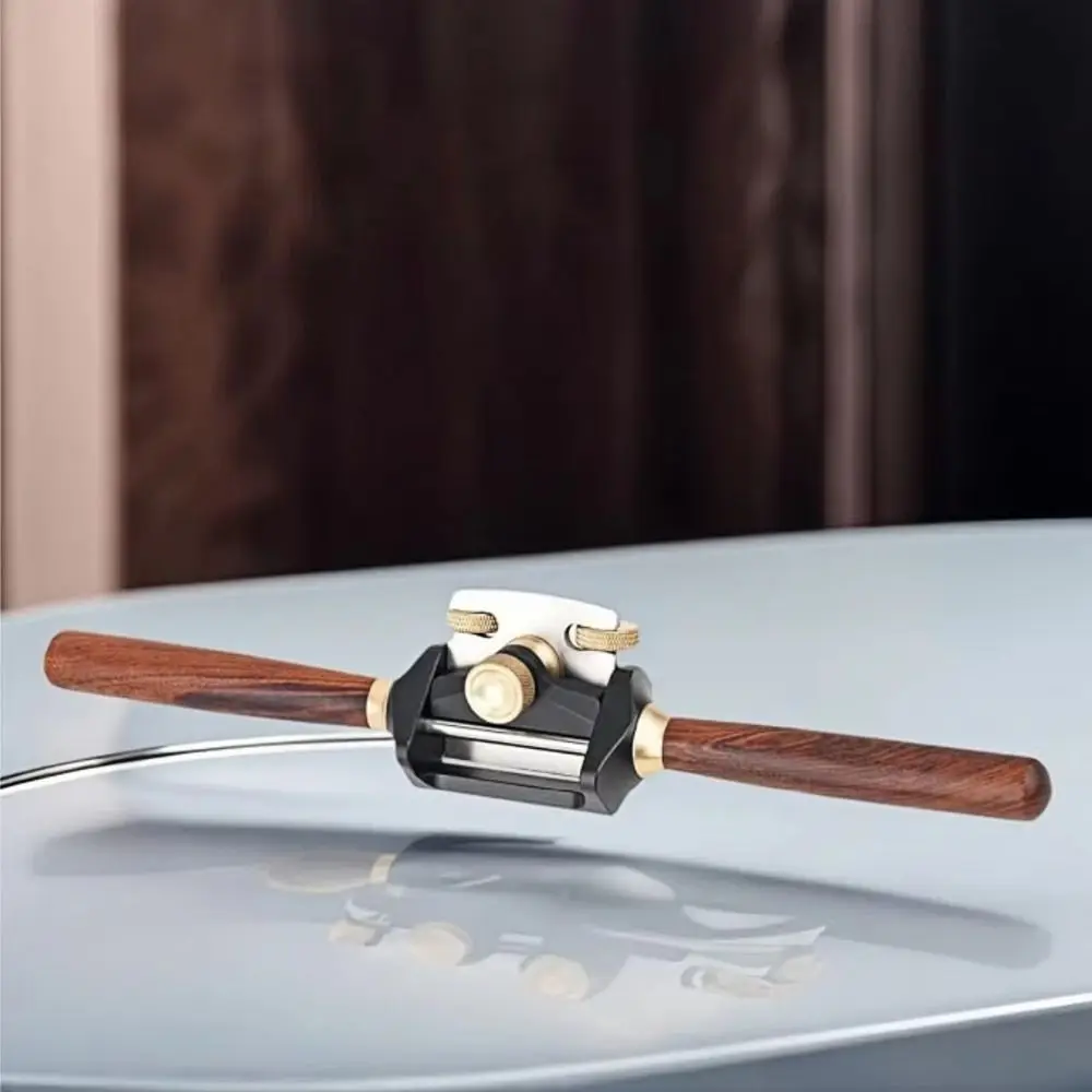 Aluminum Alloy Mini Planer Tool Sharp Precision Scraper Hand Planer Flat Base Planer Durable Adjustable Planer Smoothing