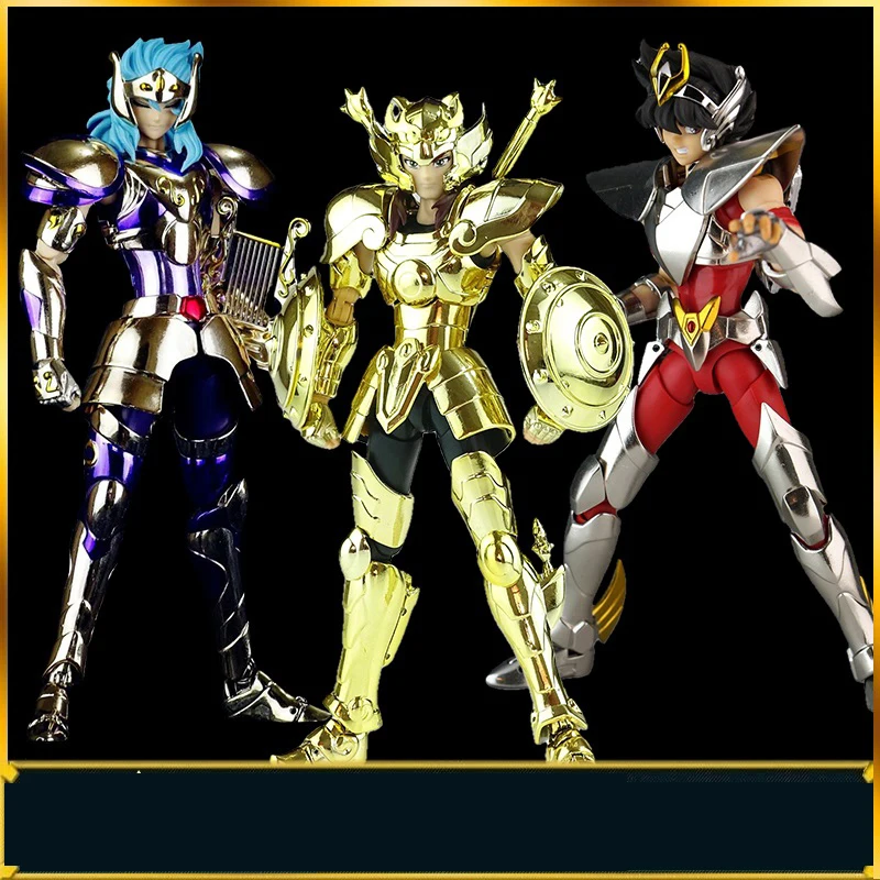 

Bandai Saint Seiya Myth Cloth Ex Soul Of Gold Sog Gold Saint Mc Leo Gt Cancer Cs Pisces Jm Virgo Metal Armor Action Figure Toys