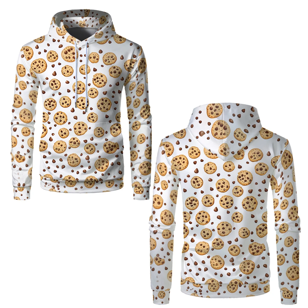 Customized 3D Printed Hoodie Zipper Hoodie Autumn/Winter Men's