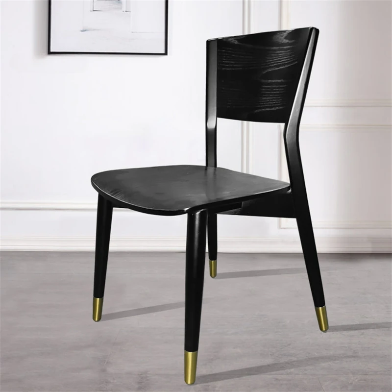 

Throne Scandinavia Solid Wood Dining Chairs Kitchen Modern Furniture Designer Chair Creative Sillas De Comedor Furniture AADC