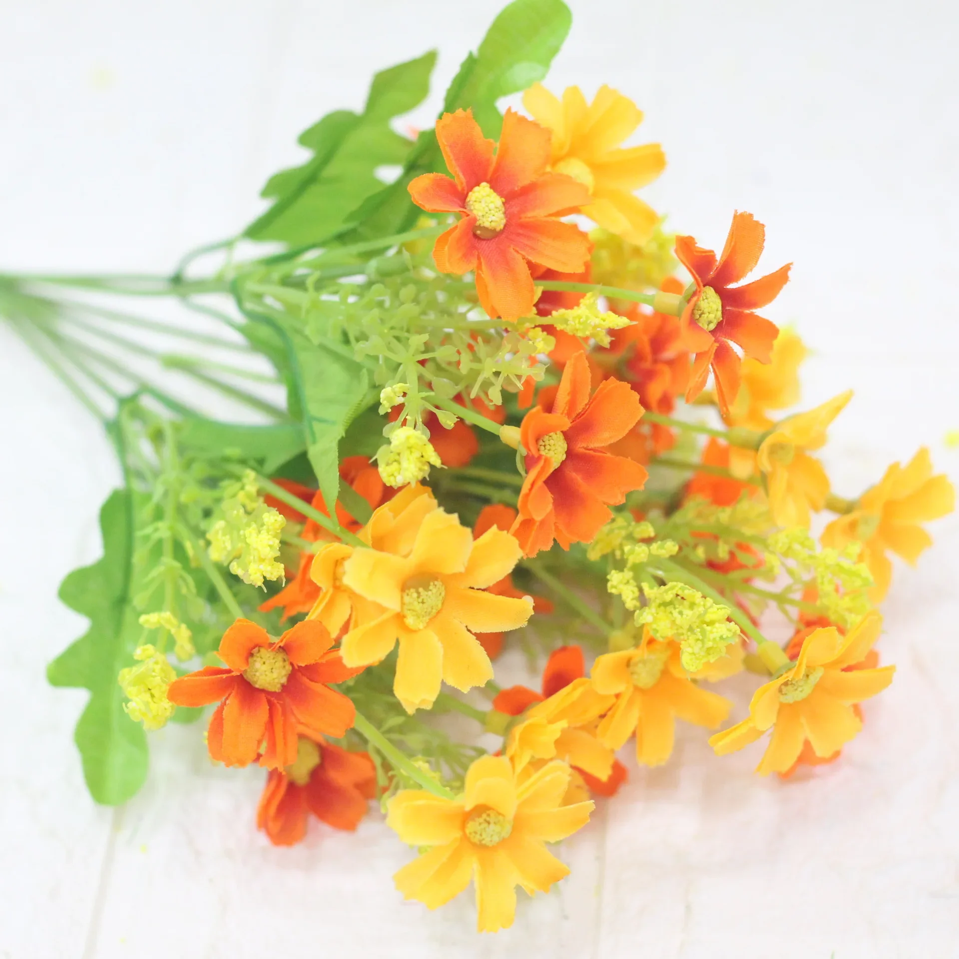 Artificial Gerbera Daisy Flower Bouquet for Home and Garden Decoration