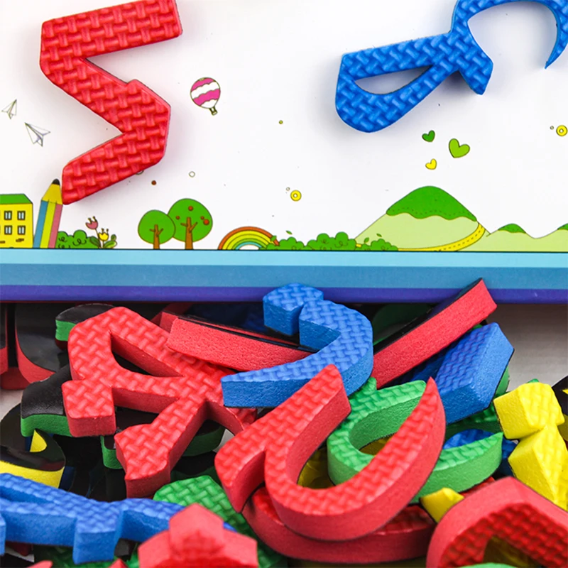 Kids Arabic Alphabet Word Magnetic Puzzle Handwriting/Drawing Blackboard Game Educational for Children Arabic Letter Learn Toys 6