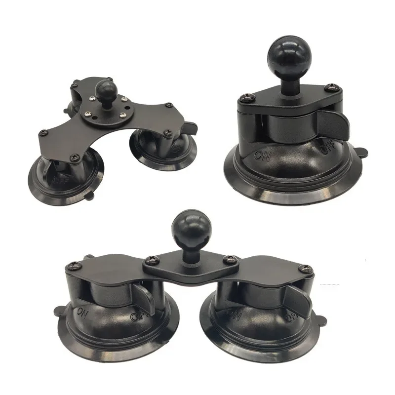 1 inch Ball Head Twist Suction Cup Car Window Twist Lock Suction Cup Base with 1" Ball Mount for Gopro Camera Smartphone