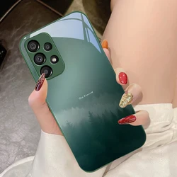 Misty Forest Black Tempered Glass Phone Case - Galaxy S30Ultra (JSCLL - BB24101025)