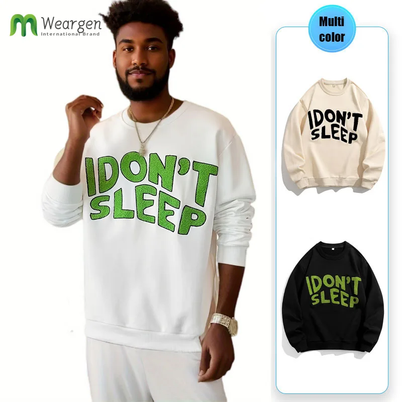 

Mens Sweatshirt Casual Long Sleeves Shirts Men Streetwear Fashion Crew Sweatshirt Spring and Autumn Clothes For Men AZ-1008