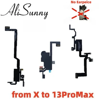 Earpiece Fix Face ID Receiver Sensor Cable for iPhone 11 12 13 Pro Max X XS XR Mic  No Sensor Speaker Blank Flex Repair Parts