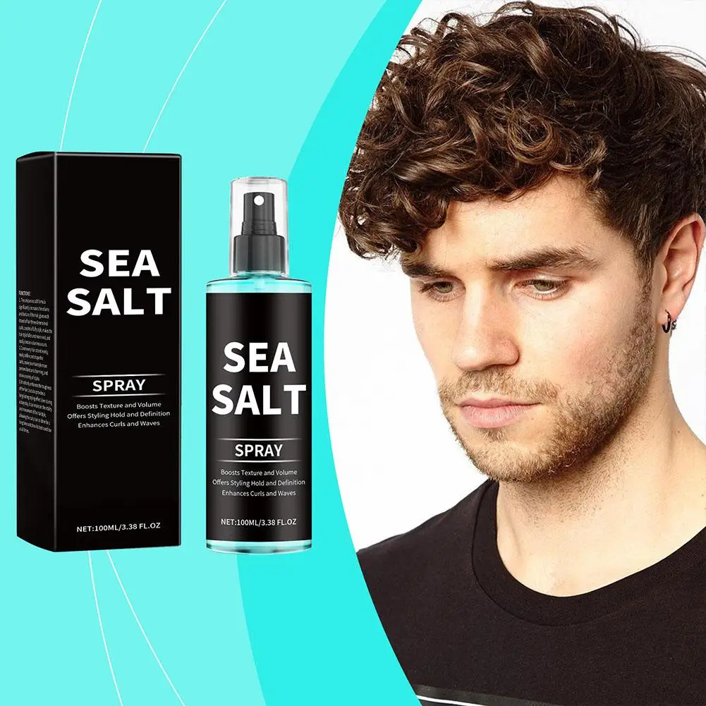 Sea Salt Hair Styling Spray Improving Thickening Strong Holding Non Greasy Fluffy Volumizing Reducing Sticky Hair Nourishing Oil Sea Salt Hair Spray