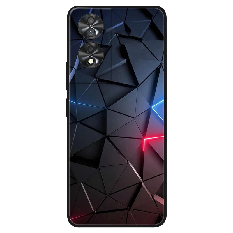 Shockproof TPU Soft Silicone Phone Cover with Cute Painted Design