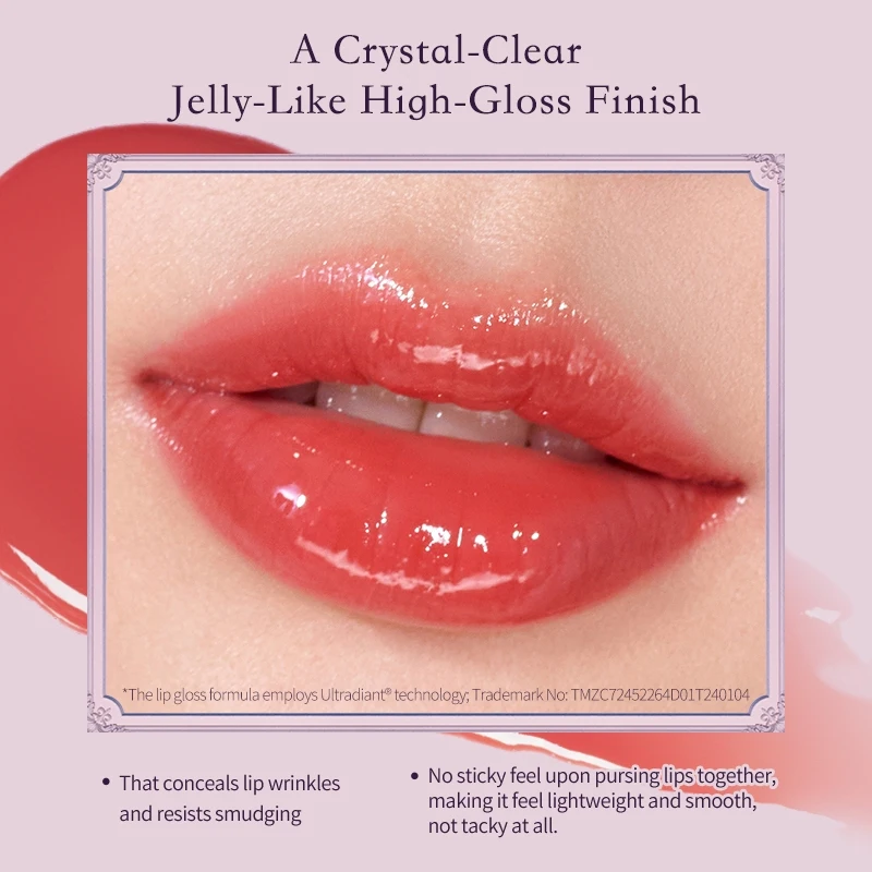 Flower Knows Midsummer Fairytales Collection Lip Gloss Moisturizing Liquid Lipstick 5ml Makeup