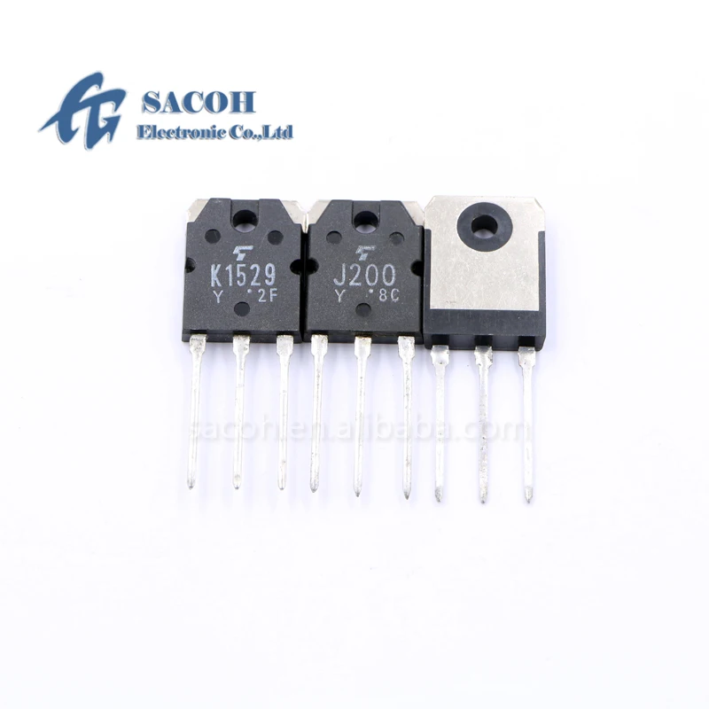 1pair 2SJ200/2SK1529 J200/K1529 P-Channel MOS Transistor #98/7