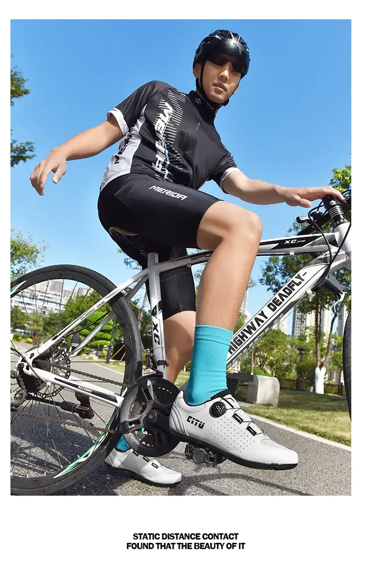 New MTB Cycling Shoes Men Dirt Bike Speed Sneaker Racing Road Women Route Bicycle Flat Mountain Sports SPD Footwear Cleat 36-47