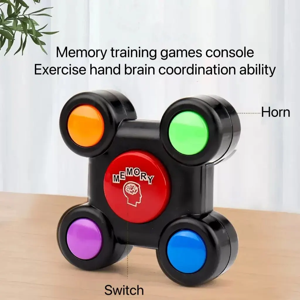 Memory Training Toy 1 Pcs Memory Training Game Machine Development Brainstorming Creative Toys Interactive Clearance Button Toys