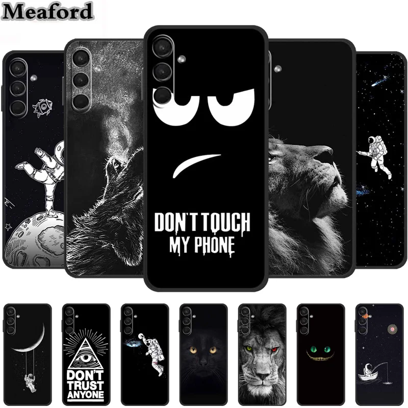 Per Samsung Galaxy A15 4G 5G Custodia Astronauta Tpu Cover Posteriore In Silicone Morbido Per Samsunga15 A 15 Protector Spaceman Cool Coque