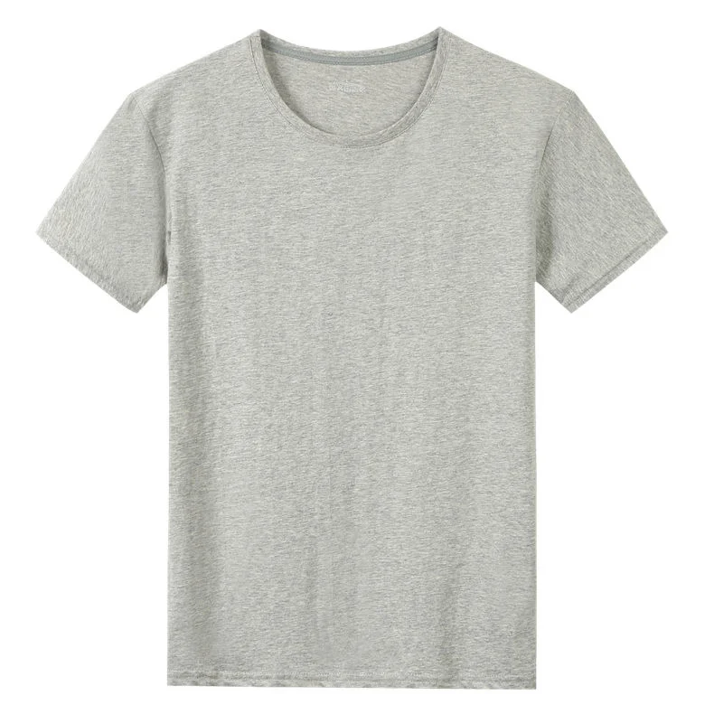 5XL T Shirts Men Women Clothing Cotton Summer Short Sleeve Solid Male Female Tshirts Top Tees O-Neck Plus Size Tee shirt MuLS 03