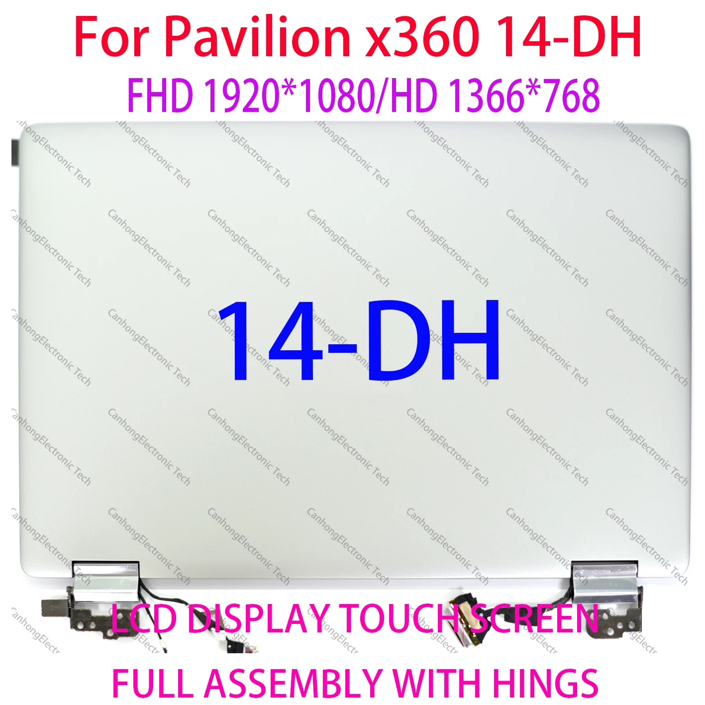 

14-дюймовый сенсорный ЖК-экран для ноутбука HP Pavilion x360 14 dh 14-dh1007ur 14-dh1023tx