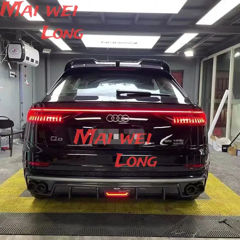 Copertura Bagagliaio Retrattile Per Audi RS Q8 SUV 2020 - Tela Plastificata, Estensibile, Per Privacy E Protezione
