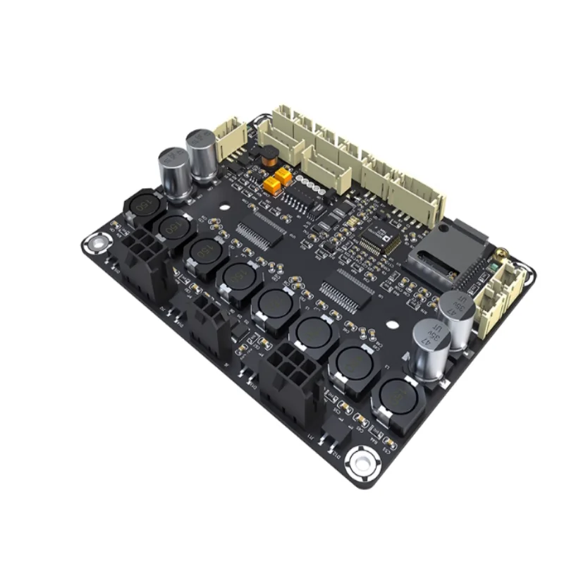 WONDOM JAB4 - SCHEDA AMPLIFICATORE AUDIO CLASSE D 4 X 30 WATT W ADAU1701 DSP e BLUETOOTH VER5.0 PER SISTEMA AUDIO 4.0/2.1/2.0 - immagine 2
