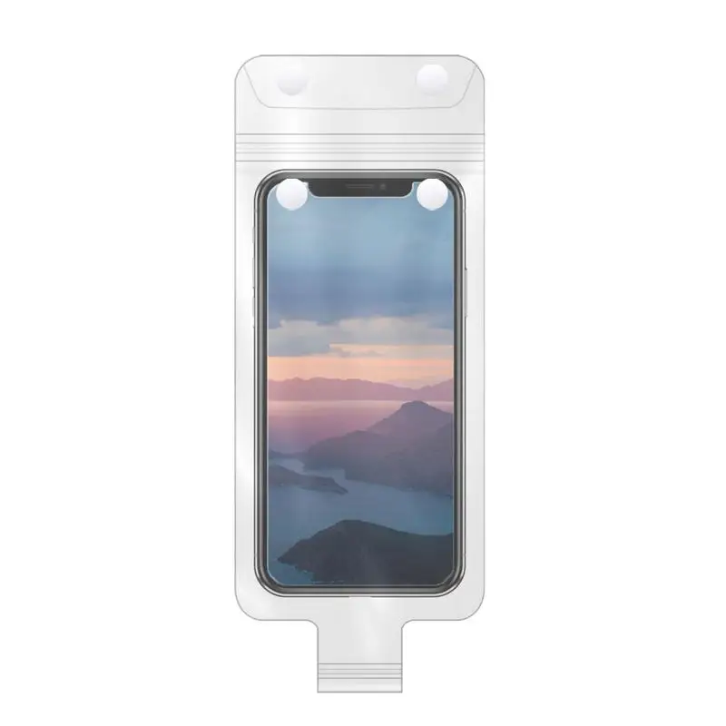 1pcs Waterproof Phone Bag for Motorcycle Clear Handlebar Cell Phone Case Waterproof Phone Pouch Motorcycle Mobile Holder