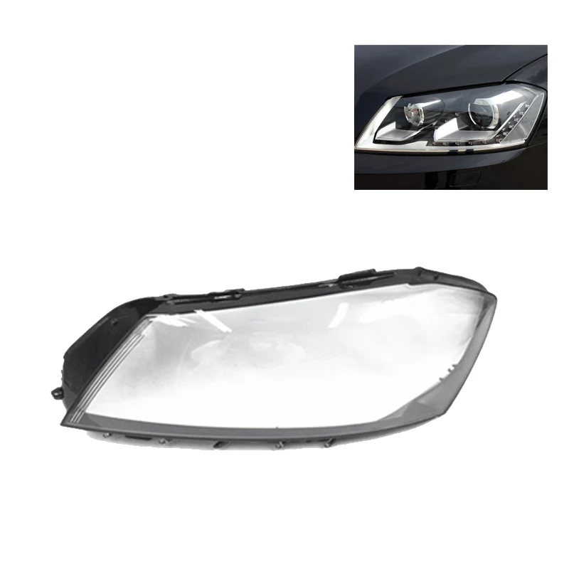 

Car Front Headlight Head Lamp Lens Cover Shell Lampshade For Passat B7 2011 2012 2013 2014 2015 Left