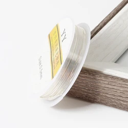 Premium Pure Copper Wire - Long - Lasting Color, Anti - Corrosion, High Flexibility for Jewelry Crafting and Beading (03SL 0.5mm x 5.5M)