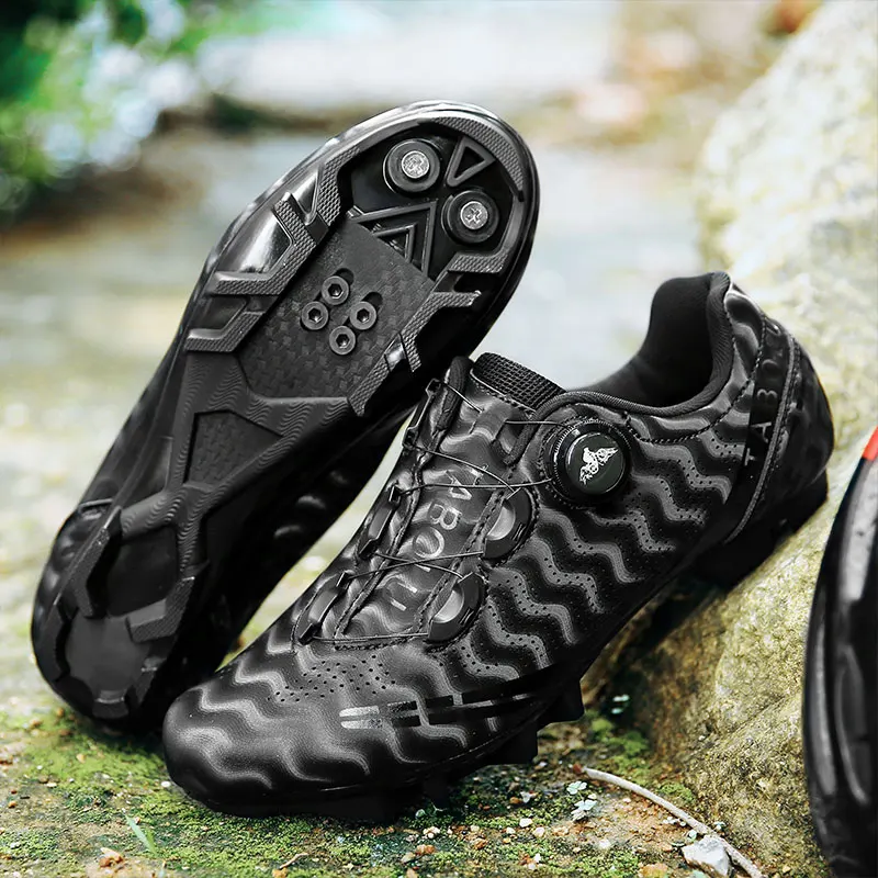 Hniadia Sapatilha Ciclismo Mtb Cycling Shoes Cleats Indoor Riding Bikes High-quality Bicycle Shoes Outoor Lock Pedal Racing SPD