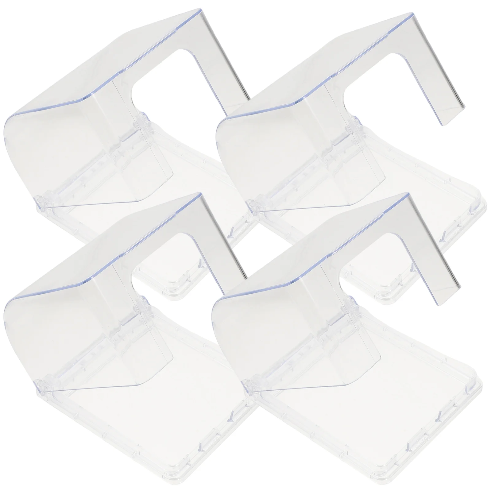 

4Pcs Indoor Water-proof Covers Protection Covers Socket Water-proof Cover