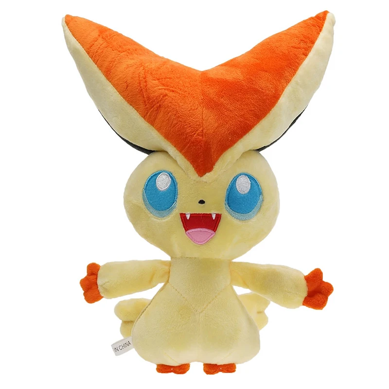 

30 см Victini мягкие игрушки покемон аниме Кукла милая Victini плюшевые мягкие Покемоны Плюшевые Милые подарок на день рождения для детей