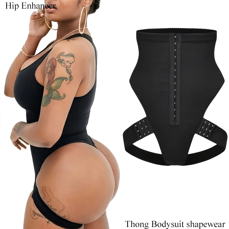 

High Waist Thong Bodysuit Women Shapewear Tummy Control Panties Butt Lifter Firm Sculpting Body Shaper Waist Trainer Underwear