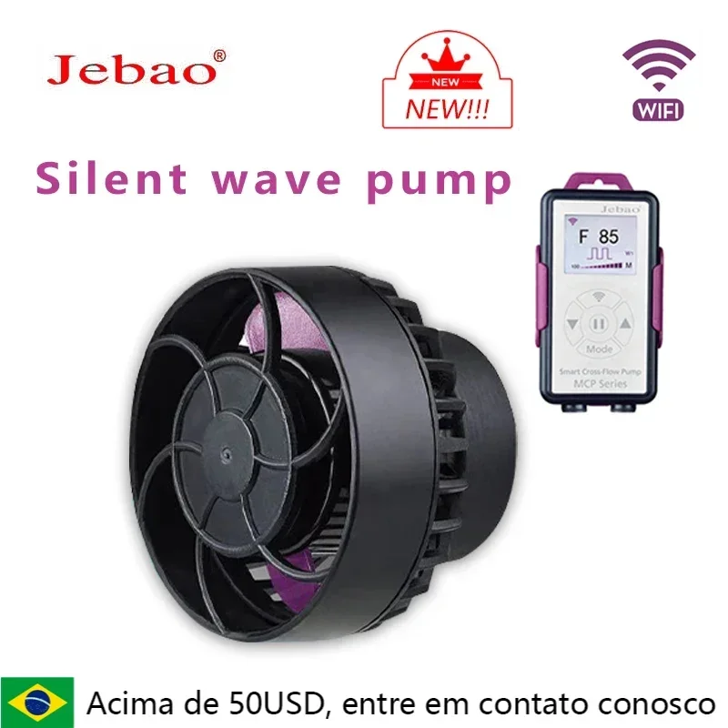 New Jebao Marine Aquarium Wireless Wave Maker MLW-5 MLW-10 ALW-20 SW RW Wave Pump with WiFi LCD Display Controller wave pump