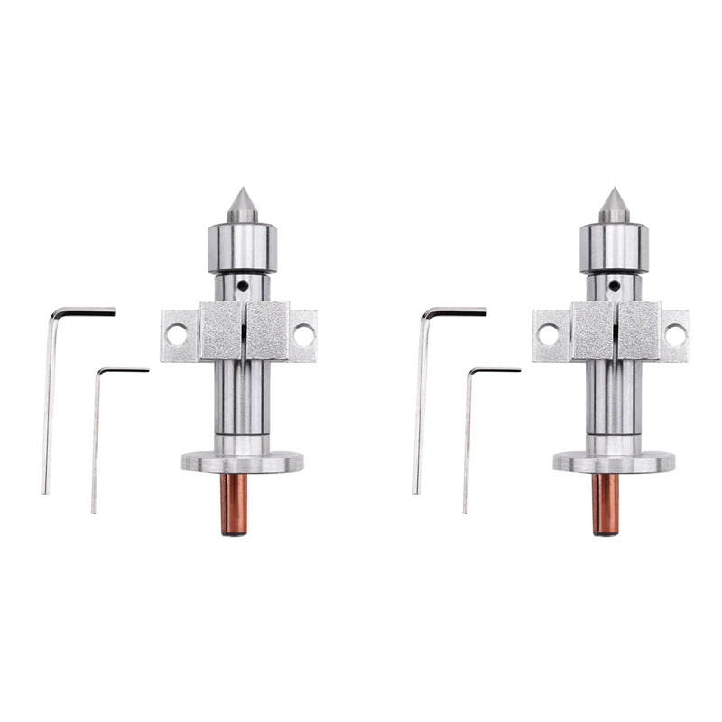 

Big Deal 6X New Adjustable Double Bearing Live Revolving Centre DIY For Mini Lathe Machine Woodworking Tool