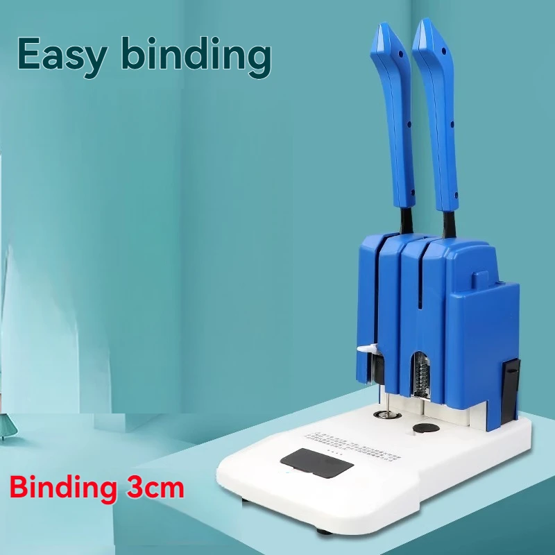 GD30 바인딩 기계 수동 핫멜트 리벳 튜브 금융 계약 드릴링 머신 완전 자동 접착제 로딩 머신