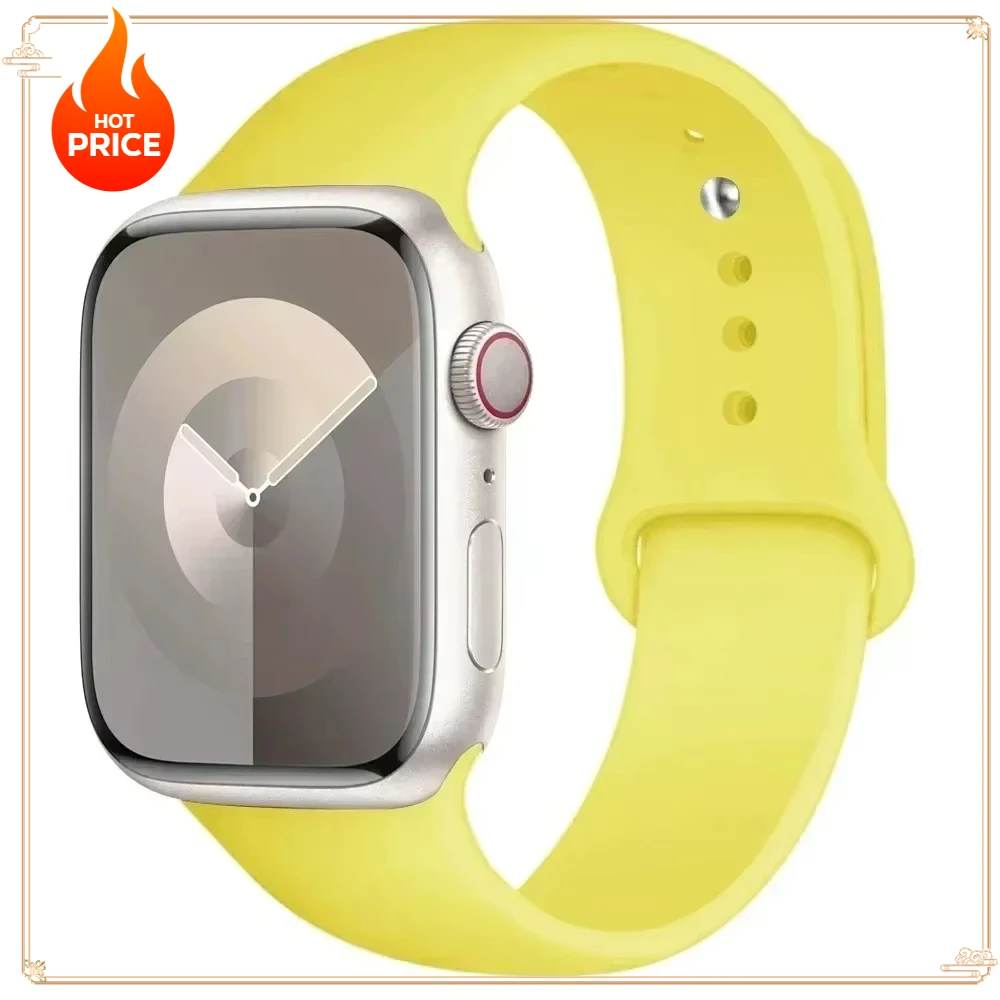Premium Silicone Strap for Smartwatch - Versatile and Durable Design