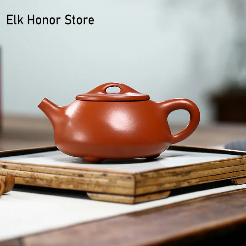 

270ml Chinese Yixing Purple Clay Teapots Boutique Tea Pot Handmade Raw Ore Zhu Mud Kettle Customized Zisha Tea Set Drinkware