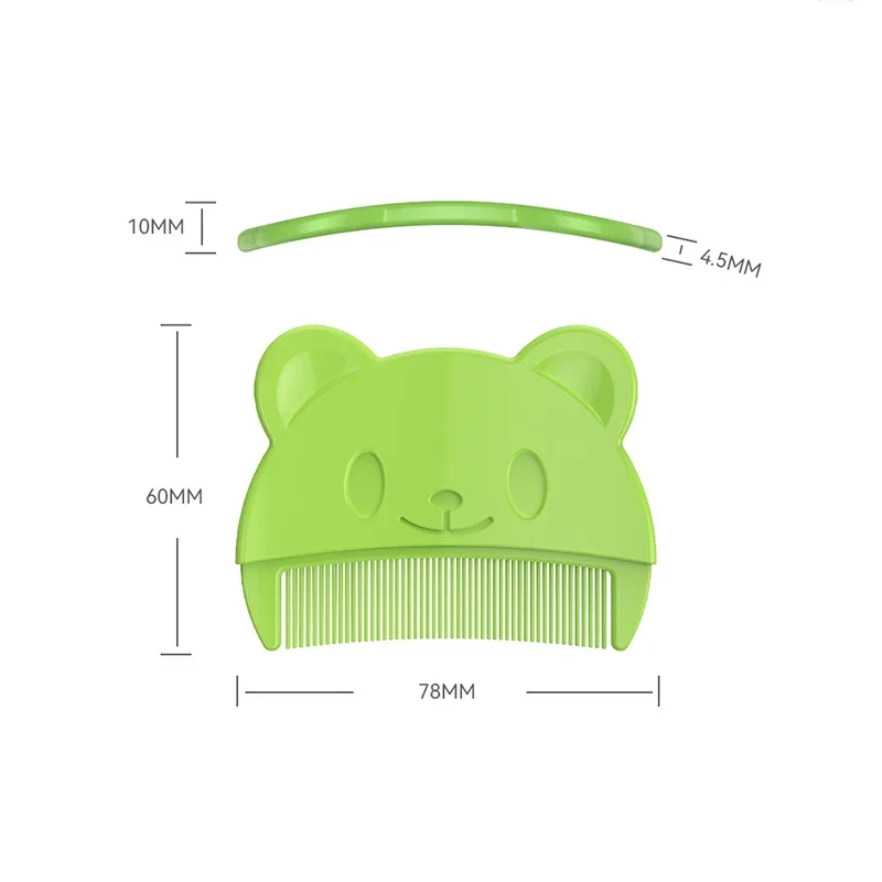Baby Hair Comb 2pcs Set Infant Silicon Head Massager Fetal Head Fat Comb Toddler Bathing Soft Comb Newborn Hair Cleaning Baby Care Accessories