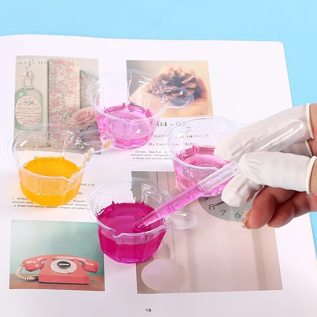 Tasses Fendues En Silicone Tasses U00e0 Mu00e9langer En Ru00e9sine Diviseurs De