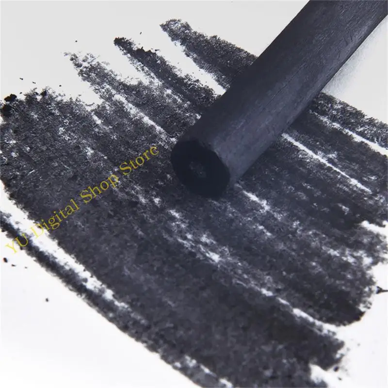 96BA 75X/Set Willow Charcoal Sticks Skizzieren Sie Bleistiftstiftstifte 2-9 mm – Detail 10