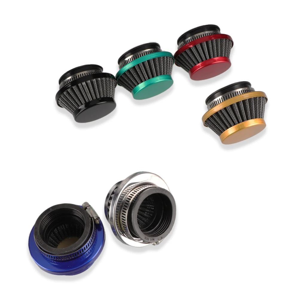 38mm 42mm 44mm 50mm 58mm Luftfilter Clearner Für Gas Motorisierte Fahrrad Push Mini Moto Pocket Bike ATV Quad 4 Wheeler Motorrad – Detail 12