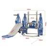 Baby Slide 3 in 1 Indoor Home Safety Slide Swing Chair Combination outdoor Kindergarten Slide Kids Playground Sports Game Toy 5