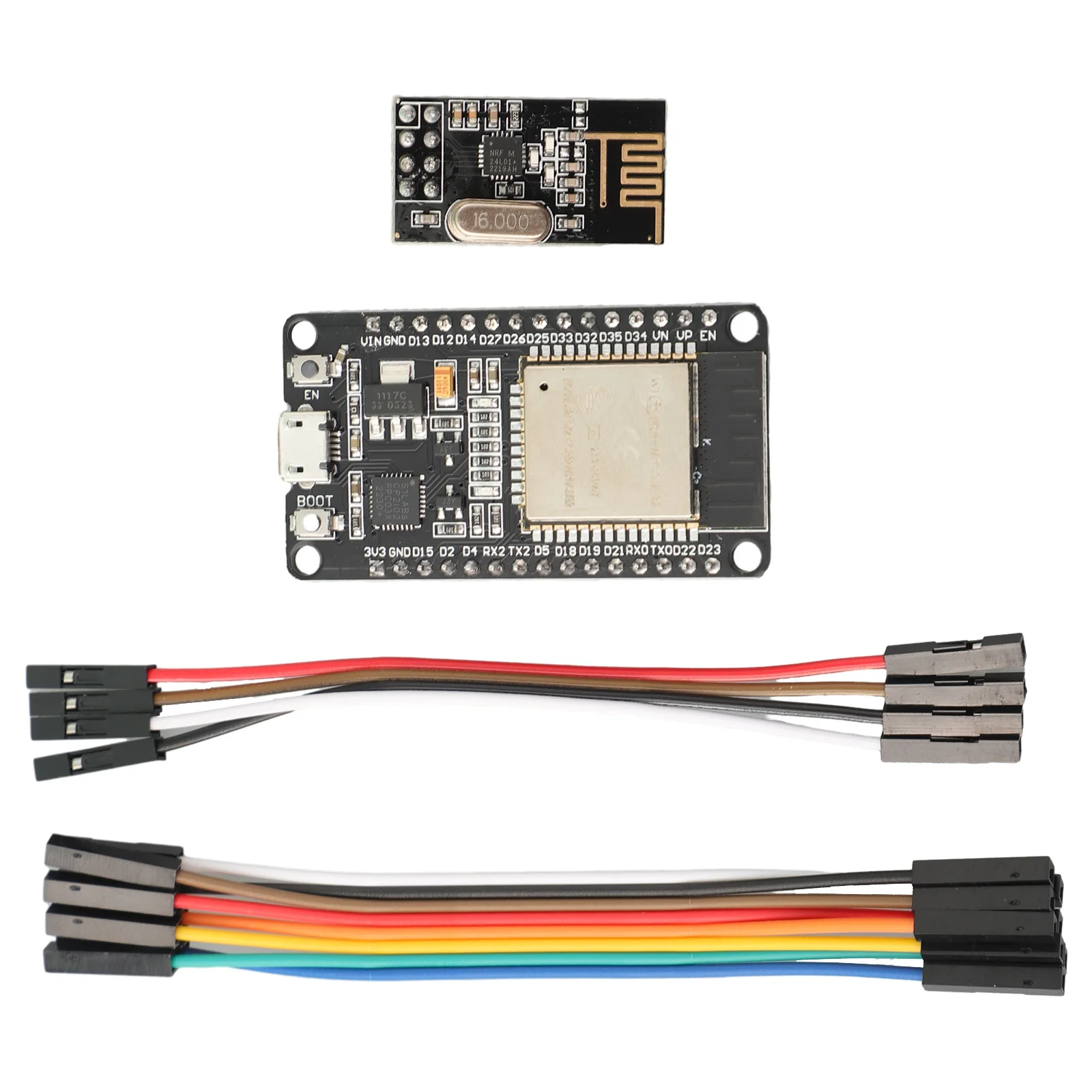 

ESP32+NRF24L01+Cable DTU for Hoymiles DIY Kit, Effortless Monitoring, High performance Components, Wide Compatibility