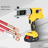 Rechargeable Hydraulic Pliers Portable Lithium Voltage Wire Aluminum Terminal Crimping Electrician Pliers Pressure Adjustable 1