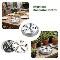 1pcs Fireproof Mosquito Coil Box with Cover Outdoor Portable Mosquito Coils Tray Safe Aromatherapy Tray For Home Capming Q7G9 - Image 4