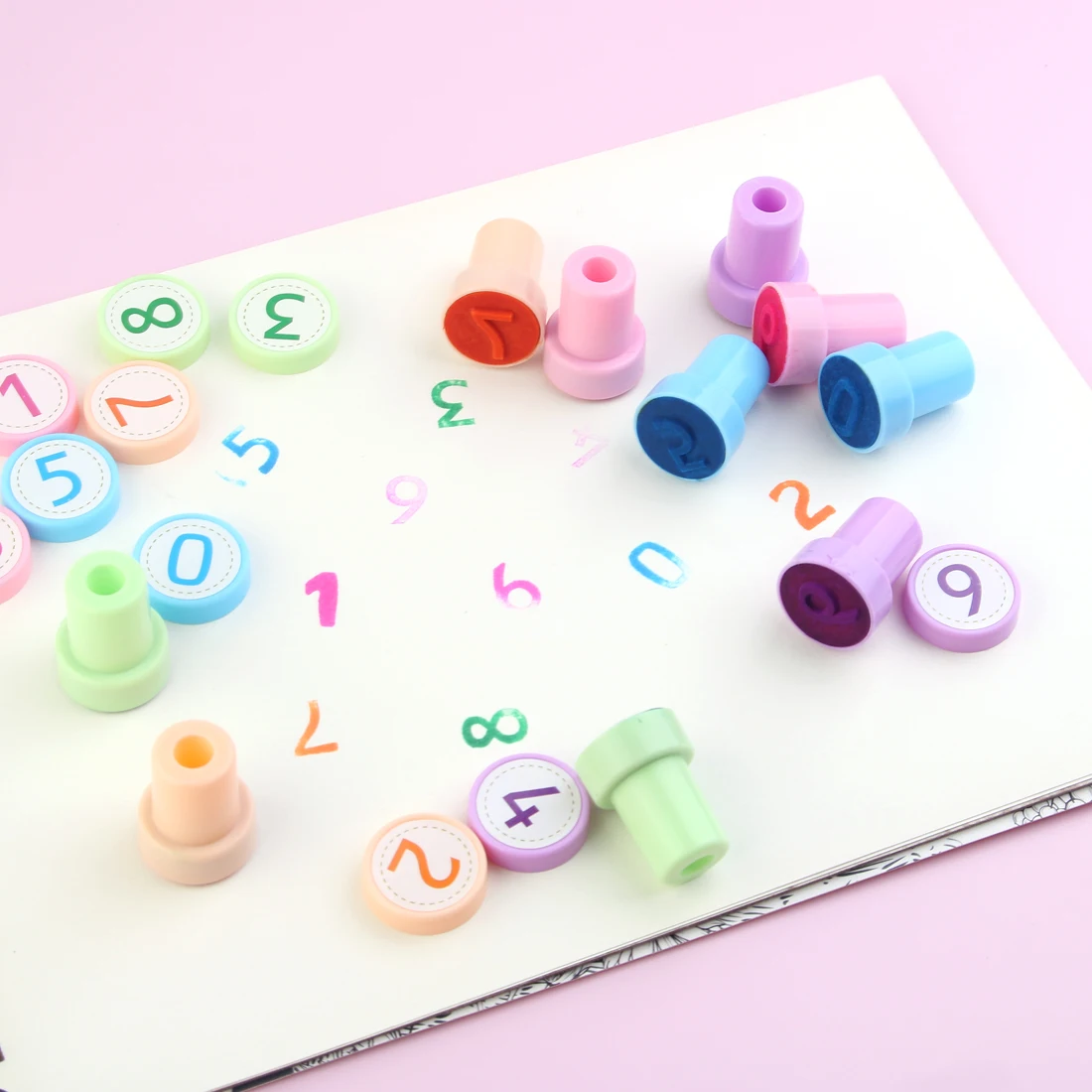 Alphabet Stamps Wooden Stamps Brass Stamps Inking Stamps Vintage Silicone Stamps Decorative Stamps Children Stamps Clear Stamps Wax Seal Stamp Childrens Seal Teacher Seal Privacy Shield Stamp Seal Roller Coder 10pcs Assorted Stamps for Kids Self ink Stamps Children Toy Number Seal Scrapbooking DIY Painting Photo Album Decor