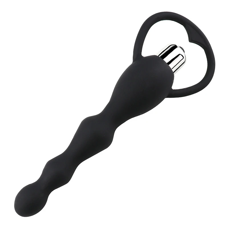 New Anal Vibrator Sex Toys For Women Anal Beads Vibrators Gay Prostate Massage Smooth Butt Soft Silicone Plugs Couple Sex Goods