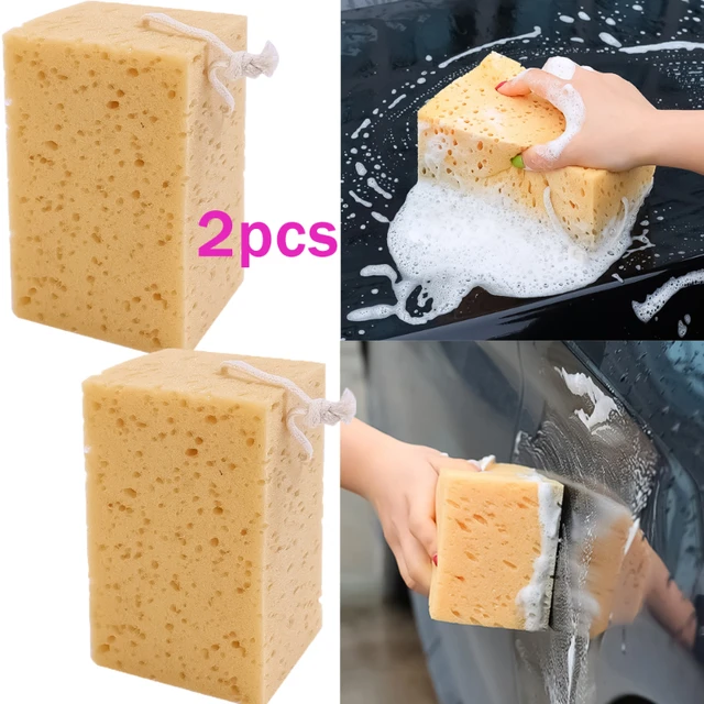 Large Car Wash Sponge Foam Honeycomb Cleaning Washing Brush