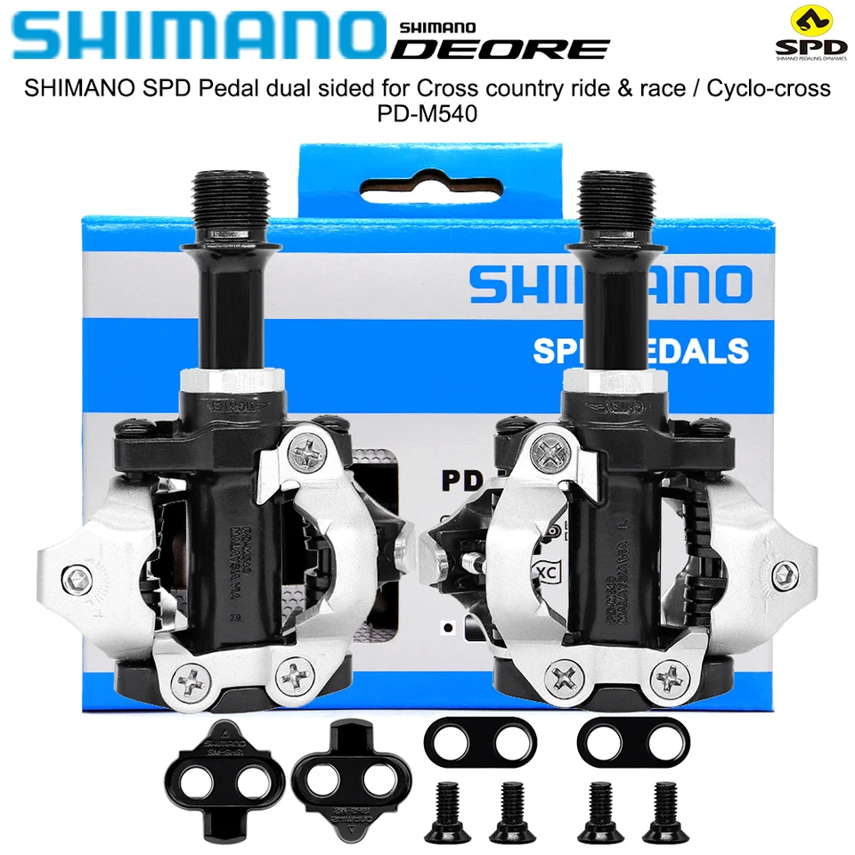 DEORE XT SPD Pedal dual sided for Cross country ride & race / Cyclo-cross