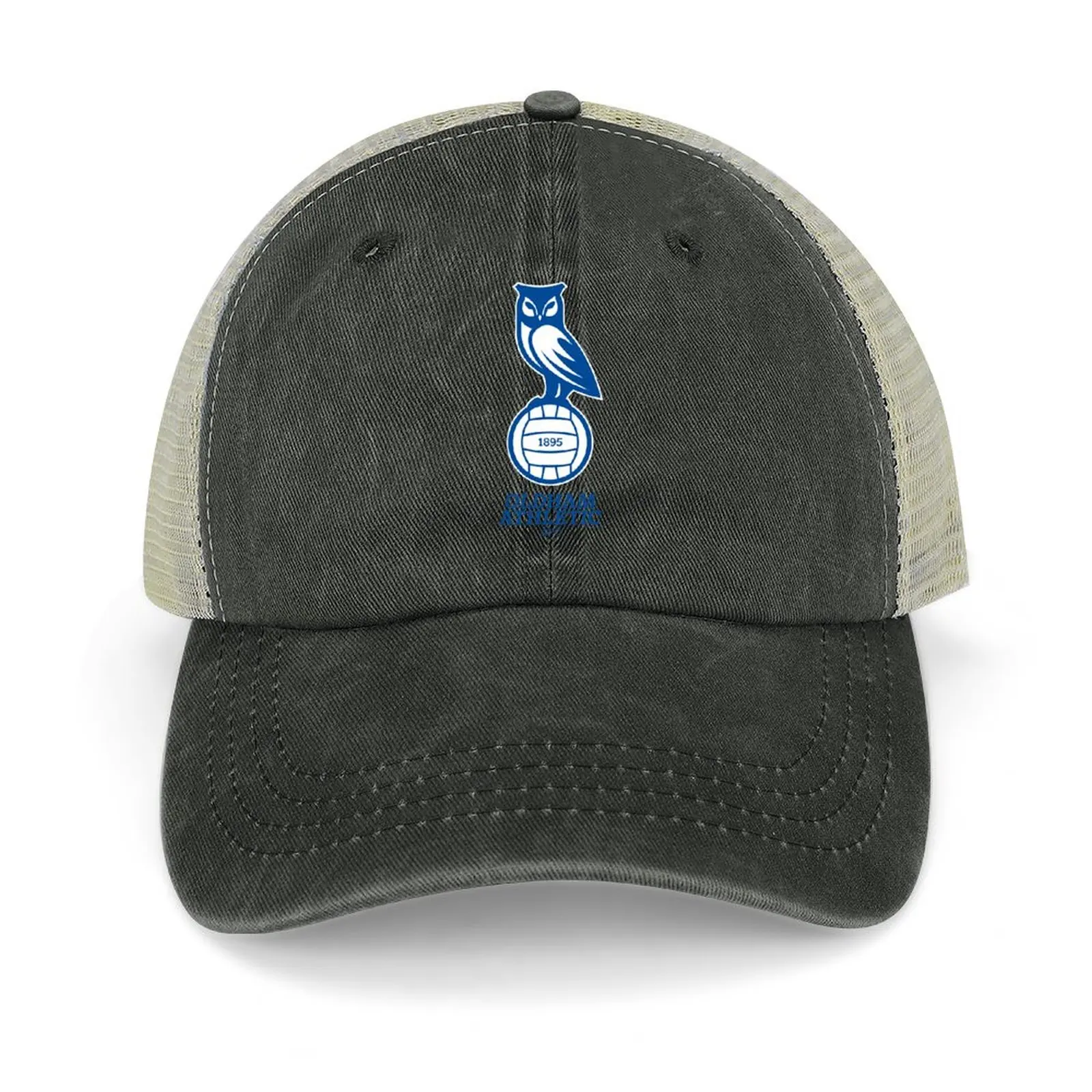 

Oldham Athletic Badge Cowboy Hat Mountaineering derby hat funny hat For Girls Men's