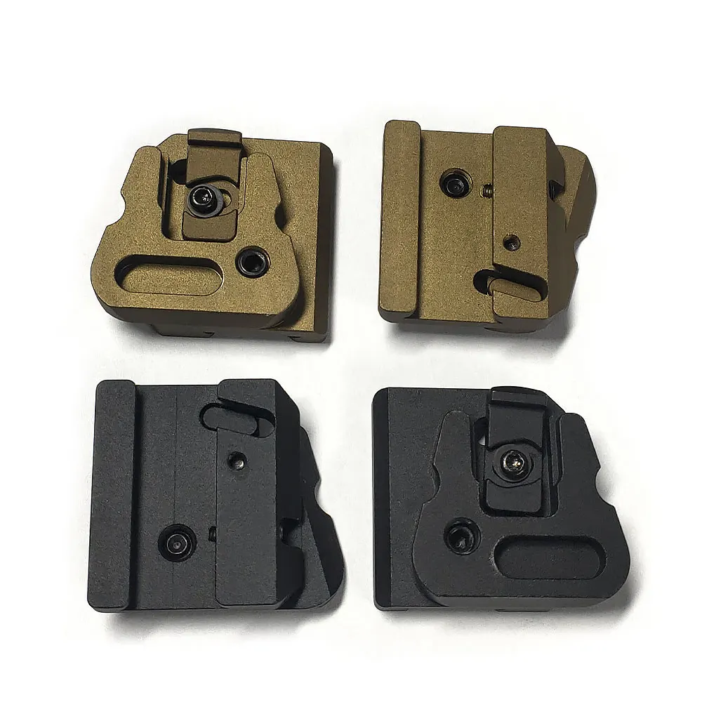 SOTAC GEAR Tactical K-CLIP Helmet Mount for RQE Universal Mount PVS-14 Night Vision Bridge Mounts Dovetail Conversion Adapter