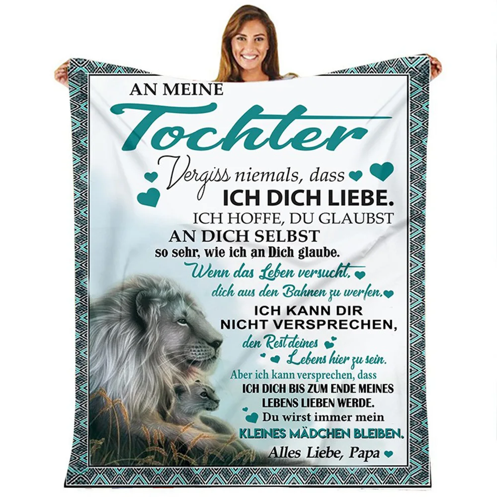

New Popular Envelope Blanket Digital Printing Message Printing Flange Blanket Children Blankets Women Blankets Lovely Blankets