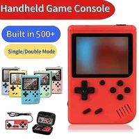 Boîtier de Console de jeu Portable rétro 8 bits, 400 jeux FC intégrés, écran LCD de 3.0 pouces, lecteur de jeu vidéo, cadeau du nouvel an pour enfants 1