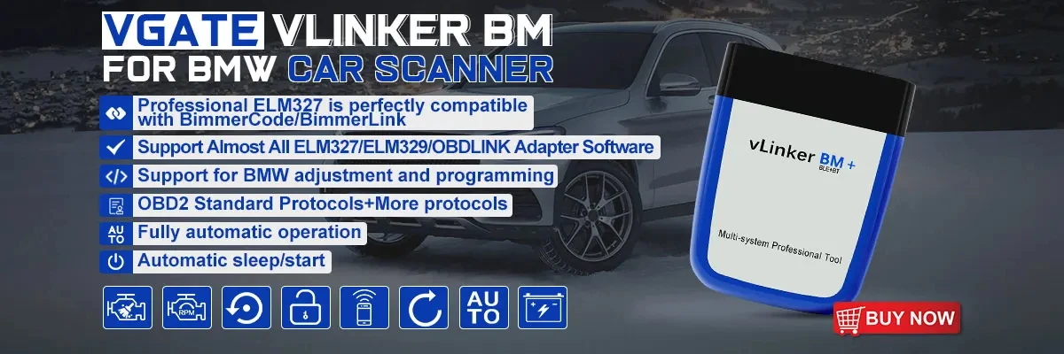Vgate VLinker MC+ ELM327 V2.2 Bluetooth 4.0 WLAN Auto-Scanner OBD2 Auto-Diagnosegerät OBD 2 Scan PK ELM 327 V1.5 – Detail 2